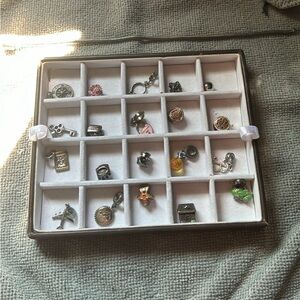 Persona charm bracelet and 25 charms